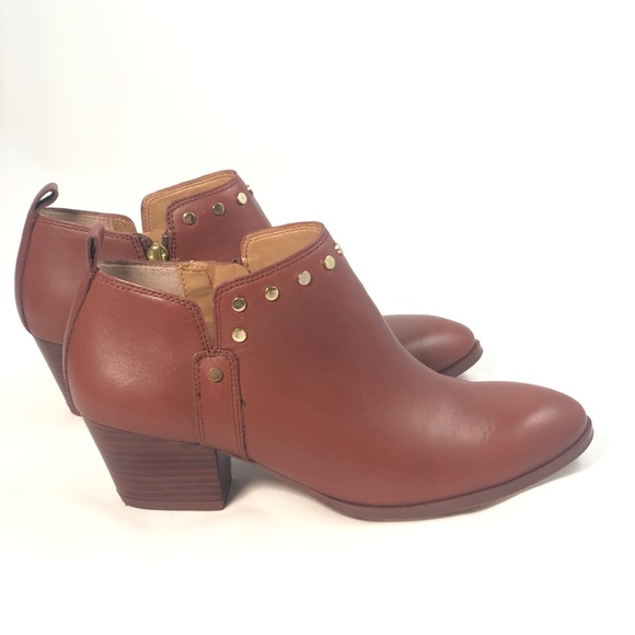 Franco Sarto Geneva Leather Ankle Boots 6M EUC - Picture 11 of 12